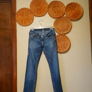 EUC True Religion, Gina Super T, Size 27